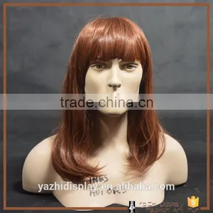 Fashion Store Window Display Fiberglass Female Mannequin Head on Sale thumbnail-5