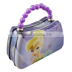 Tin Toy Box With Handle(I124) thumbnail-1