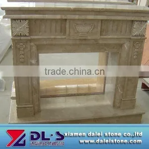 French Style Marble Fireplace Mantel thumbnail-1