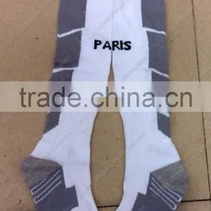White Long Tube Football Socks/funny Long Football Socks thumbnail-3
