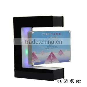 Maglev Square Shape Simple Rahmen, Cool Magnetic Suspension Photo Frame For Office thumbnail-2