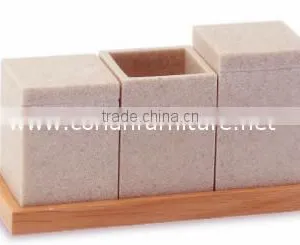 100% Acrylic Solid Surface Made Bathroom Accessories thumbnail-1