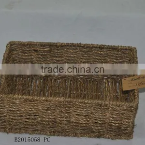 Seagrass & Iron Basket thumbnail-1