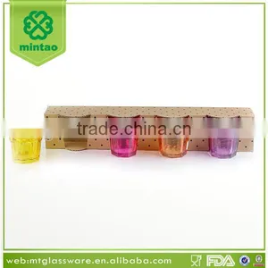 Color Spray Drink Glass Cup for Water and Juice thumbnail-1