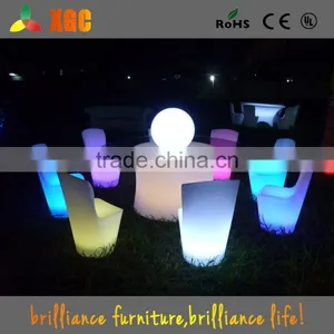 Remote Control Wholesale Nightclub Furniture Led Bar Sofa thumbnail-5