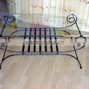 Wrought Iron Coffee Table thumbnail-1