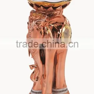 Resin Elephants Ashtray Stand Cigar Ashtray thumbnail-3