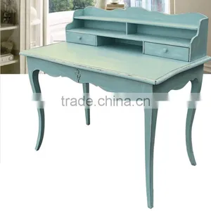 Antique Finished Kids Study Table, Solid Wood French Countryside Style Kids Homework & Reading Table - BF07-70353 thumbnail-3