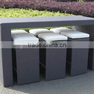 Outdoor Wicker Furniture/Bar Set/Wicker Patio Set (BF10-R46) thumbnail-1