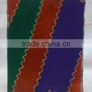 Handmade Vintage Multi Color Leather Journal With Clasp thumbnail-2