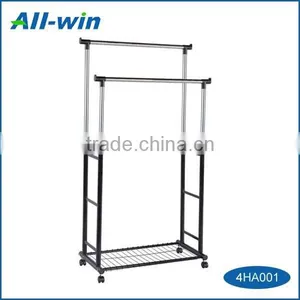 High-quality Adjustable Movable Home Clothes Hanger Rack thumbnail-1
