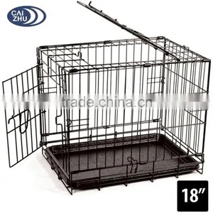 High Quality Fashion New Design Iron Pets Dog Cage Factory thumbnail-1