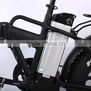 China Factory Wholesale 20 Inch Folding Ebike Fat Tire Beach Cruiser Electric Bike thumbnail-2