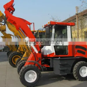ZL15 Tractor With Backhoe Loader thumbnail-1