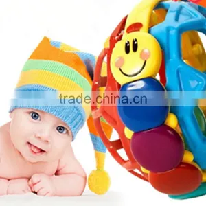 Early Educational Toy Ball Bendy Ball Plastic Baby Rattle thumbnail-4