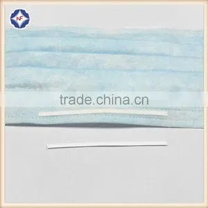 2017hot Sell Factory Supply for Disposable Surgical Face Mask Metal Plastic Nose Wire thumbnail-1