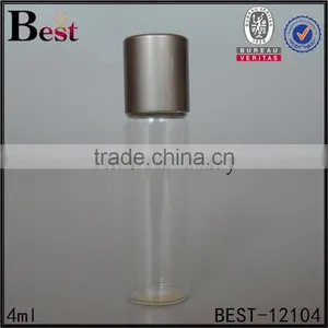 5ml Roll on Bottle Clear Silk Screen Printing Tube Glass Roll on Bottle for Perfume Essential Oil Best Sellers thumbnail-4