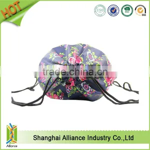Custom Natural Drawstring Calico Bag With High Quality thumbnail-1