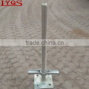 Solid and Hollow Scaffolding Base Jack With U Head Base Jack for Cuplock Scaffolding System Construction thumbnail-6