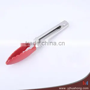 7" Nylon Kitchen Tong With Lock Steel Handle thumbnail-1