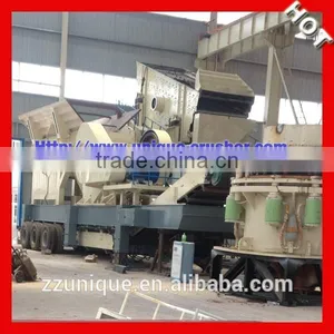 2015 China Unique Mobile Stone Crusher Plant With High Quality thumbnail-1