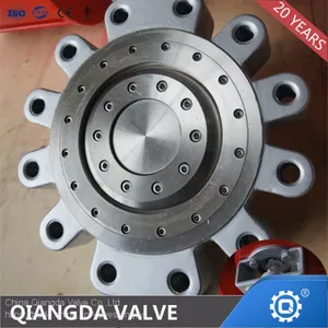API 609 Metal Seat Flange Triple Eccentric Butterfly Valve Motorized Valve Actuator thumbnail-4