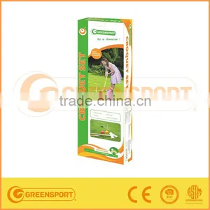 Wooden Croquet Set With Balls thumbnail-1