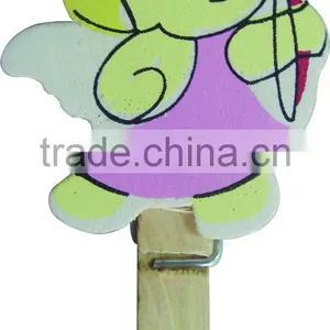 Cute Design Angle Craft Wooden Cloth Pegs Factory thumbnail-1