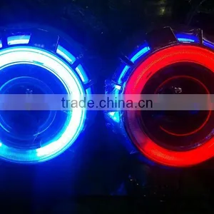 HID Bi-xenon Projector Lens Light(Angel Eye CCFL Angel Eyes Angel Eyes Xenon Kit) thumbnail-1