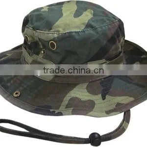 Cotton Cool Blank Custom Camo Bucket Hat thumbnail-3