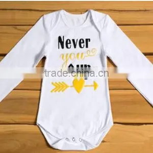 2017 New Fashion Long Sleeves 100% Cotton Baby Romper Unsex Toddler thumbnail-4