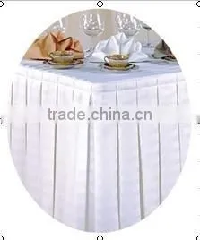 Polyester Table Skirting, Satin Table Skirts thumbnail-1