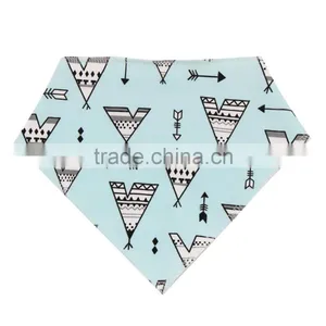 2016 Baby Soft Bib Custom Triangle Design Bandana Infant Bib thumbnail-1