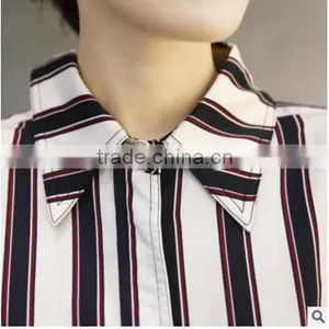 F20045B Long Sleeve Lady Bodycon Blouse thumbnail-3
