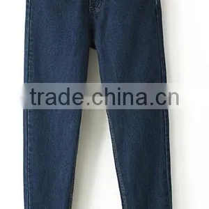 Runwaylover EY0632P New Fashion 2017 Women High Waist Vintage Haren Denim Jeans thumbnail-4