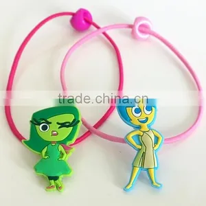 Inside Out Cartoon Characters Kids Elastic Hair Tie thumbnail-3