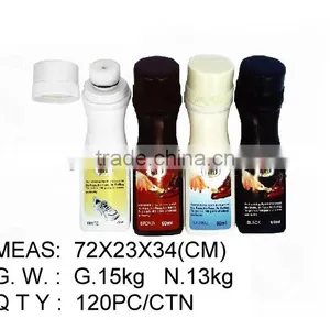 75ml High-gloss Black Thickened Waxed Liquid Shoe Polish thumbnail-1