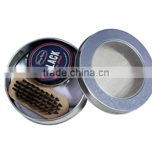 Travel Type Shoe Care Usage Tin Box Shoe Polish Set thumbnail-1
