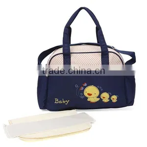 Cartoon Chicken Pattern Hanging Stroller Mother Baby Diaper Yummy Mummy Bag thumbnail-2