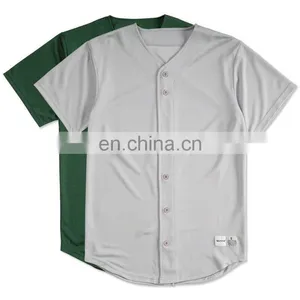 Blank Mens Boys League Travel Baseball Jerseys Plane White thumbnail-1