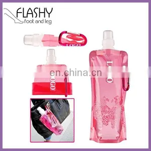 BPA Free Foldable Water Bottle Sports Water Bottles Plastic Water Bottle thumbnail-1