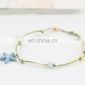 Simple Cartoon Bracelet Female Ceramic Small Adorn Article Bell Bracelets Lovely Couples Jewelry Birthday Gift thumbnail-6