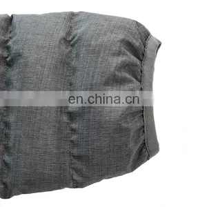Men's OEM High Quality Soft Shell Padded Jacket , Grey Color Winter Jacket With Padding . thumbnail-5