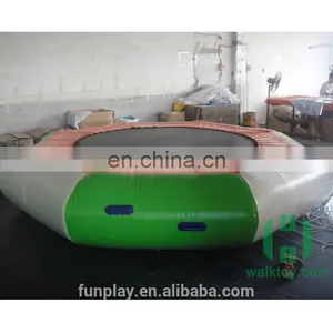 HI Gaint Outdoor Inflatable Orbit Water Trampoline With Solid Net thumbnail-3