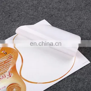 Customized Cheaper Price Special Shaped Detergent Cleaning PVC Self Adhesive Stickers for Market Fruit Label thumbnail-4