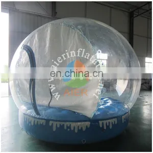 2016 Aier Custom Made Snow Globes Inflatable Human Size Snow Globe for Advertising thumbnail-5
