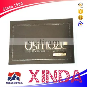 Brown Leather Patches, Leather Labels With Customized Hardware thumbnail-1