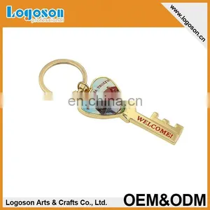 2015 Novelty Gift Souvenir Items Custom Design Keychain Compass Souvenir thumbnail-4