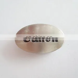 Custom Engraved Logo Metal Private Labels for Women Jeans thumbnail-3