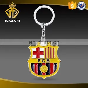 Custom Cut Out Basketball Club Logo Keychain With Split Ring thumbnail-6